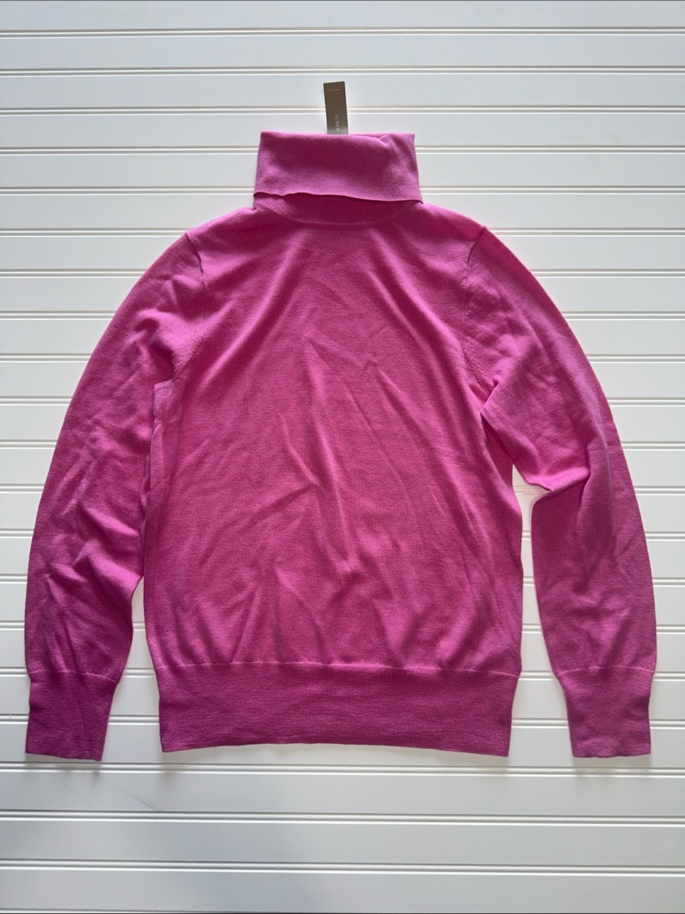 J.Crew 100% Merino Wool Turtleneck Sweater Pink NWT Women’s Medium